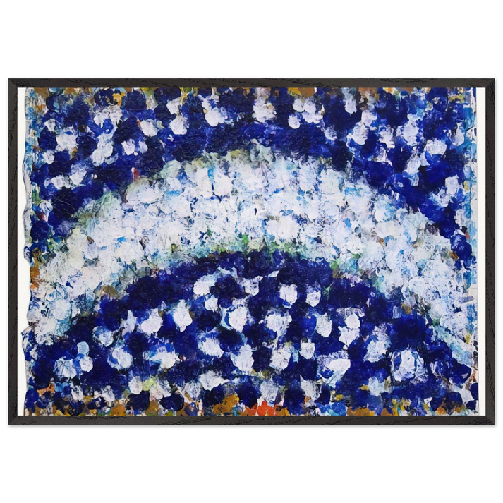 Intensive Crescent - Richard Pousette-Dart 70x100 cm / 28x40 inches Framed Art Print – Black Wooden Frame