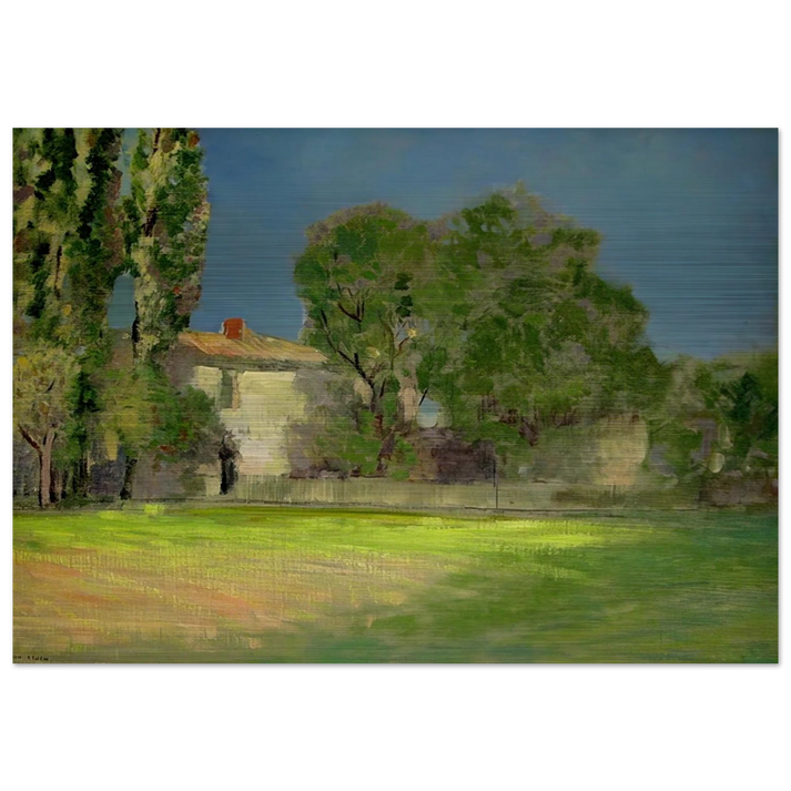 PEYRLEBADE 1888 - Odilon Redon Brushed Aluminum Print - 70x100 cm / 28x40 inches | Odilon Redon Aluminum Print | Odilon Redon Prints