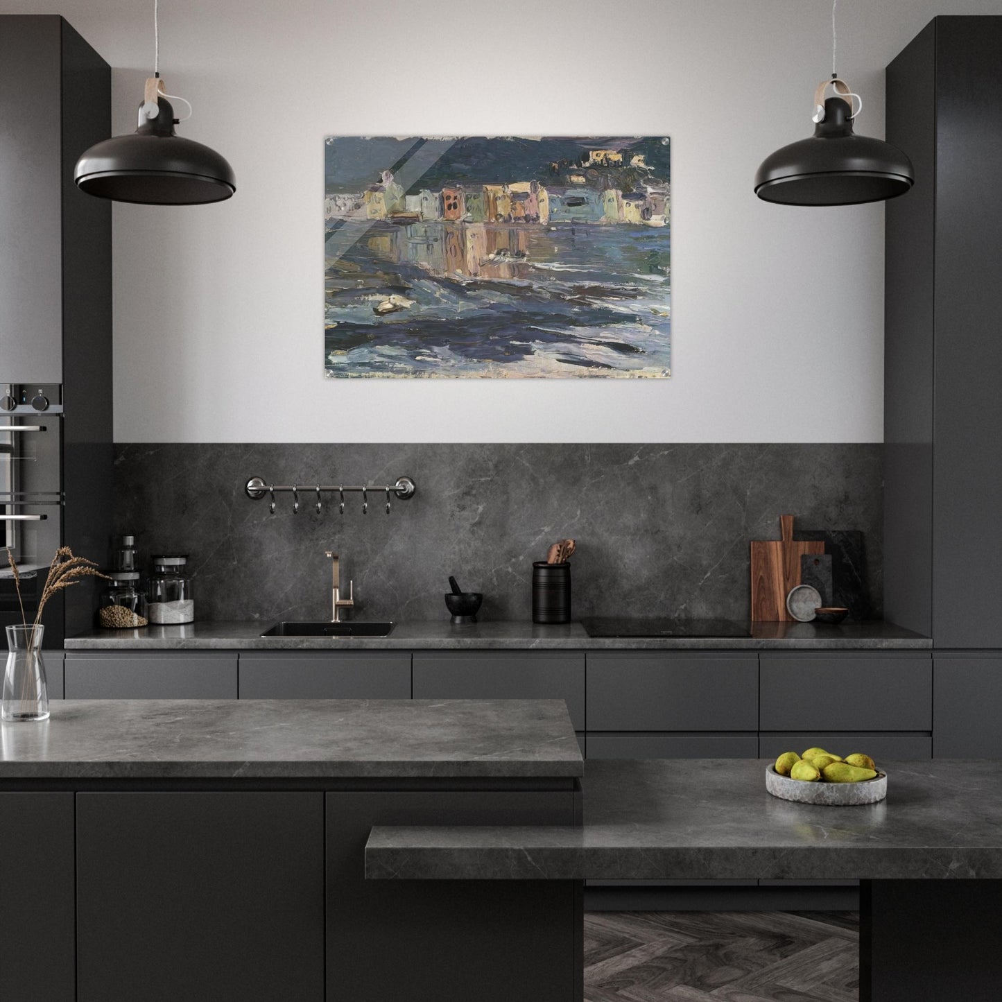 SANTA MARGUERITE 1906 - Wassily Kandinsky Acrylic Print - 70x100 cm / 28x40″ inches | Wassily Kandinsky Wall Art | Wassily Kandinsky Prints