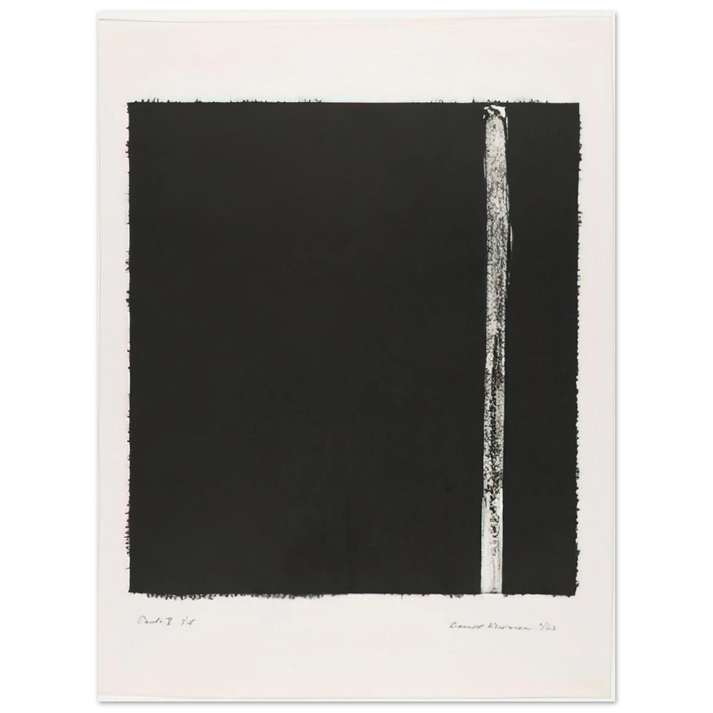 Barnett Newman - Canto V 75x100 cm / 30x40inches Fine Art Poster