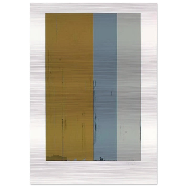 Untitled Lewison 24-5 - Color Field Painting - Brice Marden Brushed Aluminum Print - 70x100 cm / 28x40 inches | Brice Marden Aluminum Print | Brice Marden Prints