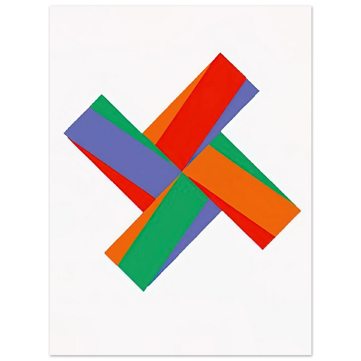 Max Bill - Aus Portfolio Kinderstern - 1989 75x100 cm / 30x40inches Fine Art Poster