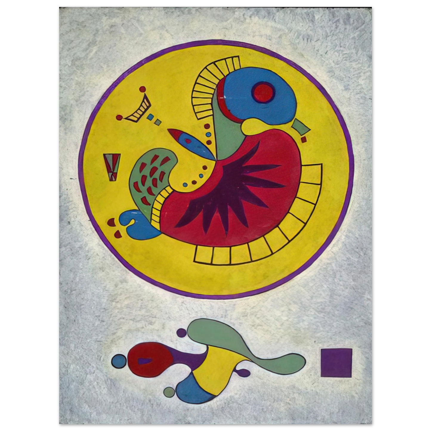 Wassily Kandinsky - UNTITLED 1 Fine Art Poster - Default Title