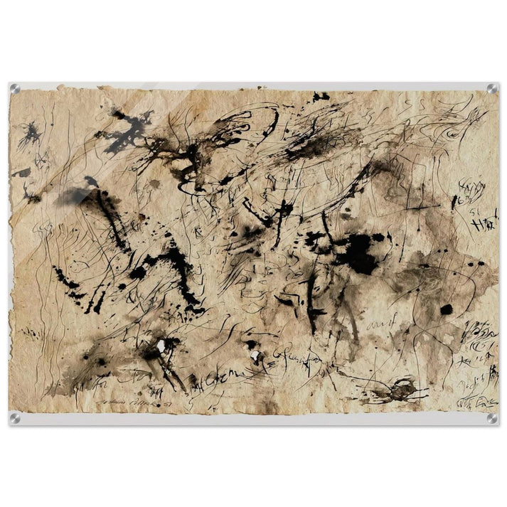 UNTITLED 1951 1 - Jackson Pollock Acrylic Print - 70x100 cm / 28x40″ inches