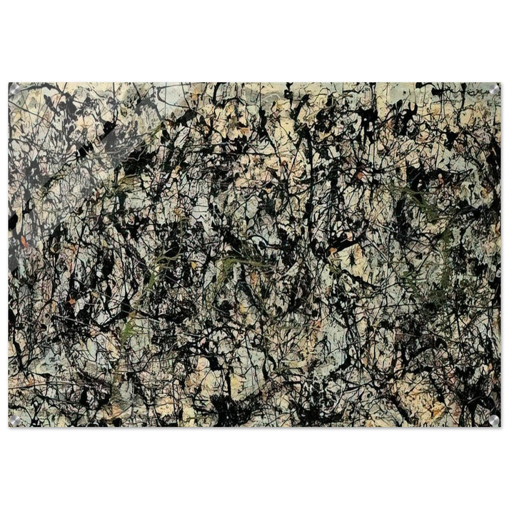 LUCIFER 1947 - Jackson Pollock Acrylic Print - 70x100 cm / 28x40″ inches