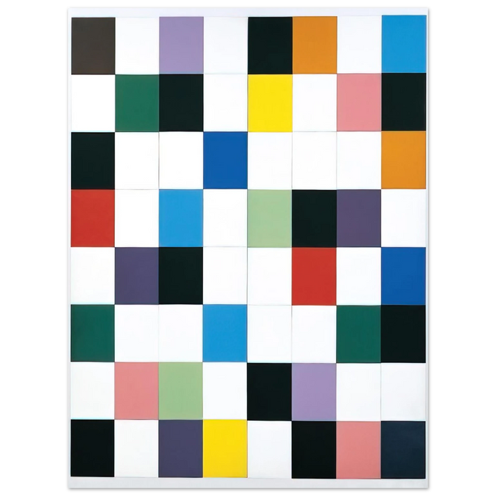 Ellsworth Kelly - Colors for a Large Wall 75x100 cm / 30x40inches Fine Art Poster