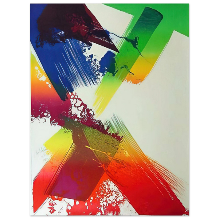 Paul Jenkins - Untitled - Abstract Expressionism, Lyrical Abstraction 75x100 cm / 30x40inches Fine Art Poster