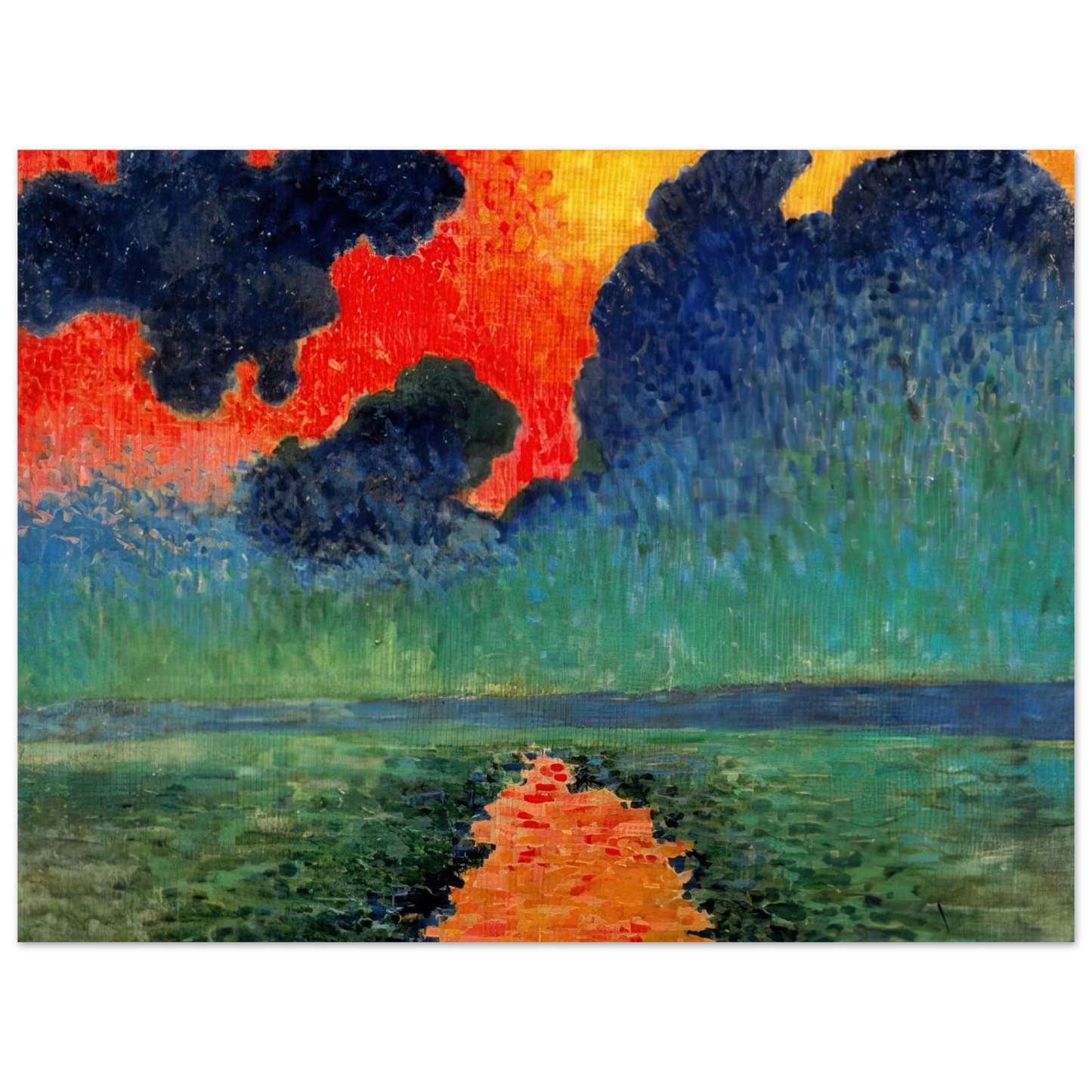 Andre Derain - EFFECT OF SUN ON THE WATER LONDON 1906 Fine Art Poster - Default Title