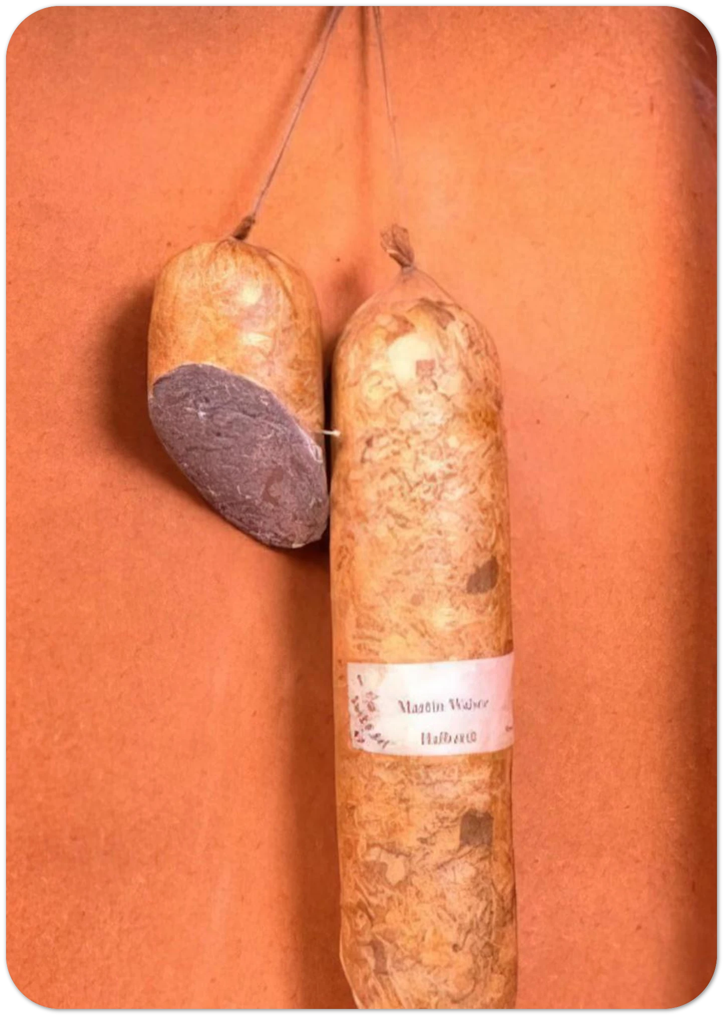 Literature Sausage - 1974 By Dieter Roth Pack of 10 Post Cards | Dieter Roth Post Cards | A6 (10.5 x 14.8 cm) - 4.1 x 5.8 inches