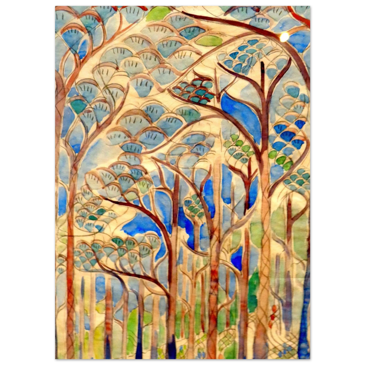 Walter Inglis Anderson - Walter Anderson Wall art - 25x60 cm / 10x24 inches - Fine Art Poster-canvas - -