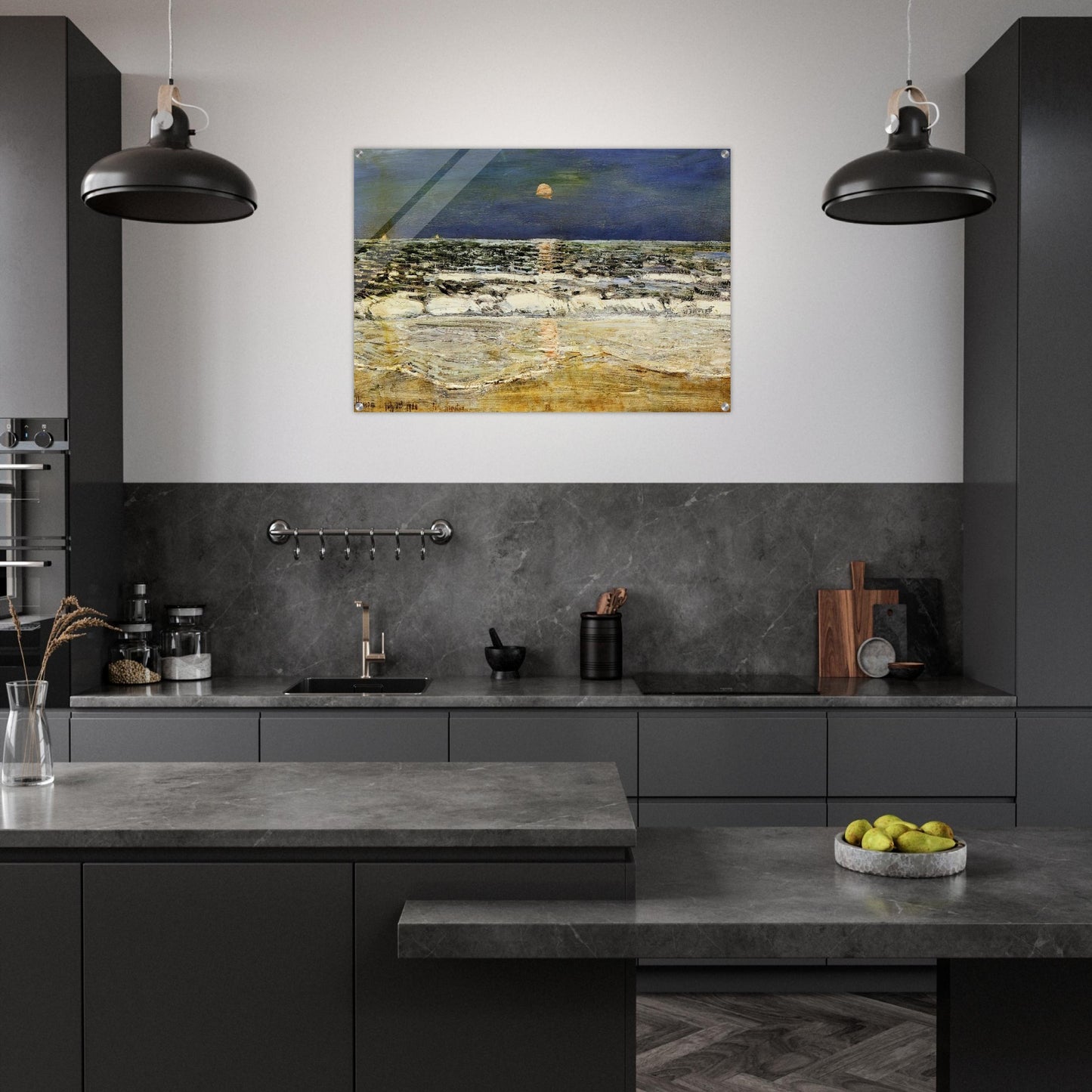 East Hampton - Childe Hassam Acrylic Print - 70x100 cm / 28x40″ inches