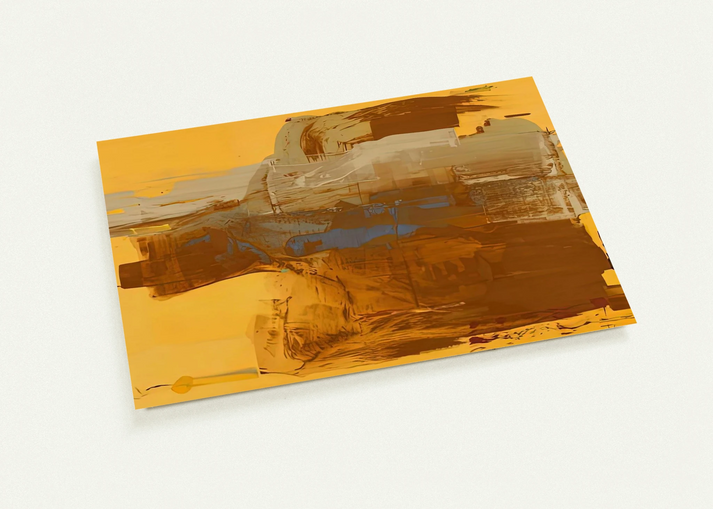 Mineral Kingdom, 1976- By Helen Frankenthaler Pack of 10 Post Cards | Helen Frankenthaler Post Cards | A6 (10.5 x 14.8 cm) - 4.1 x 5.8 inches