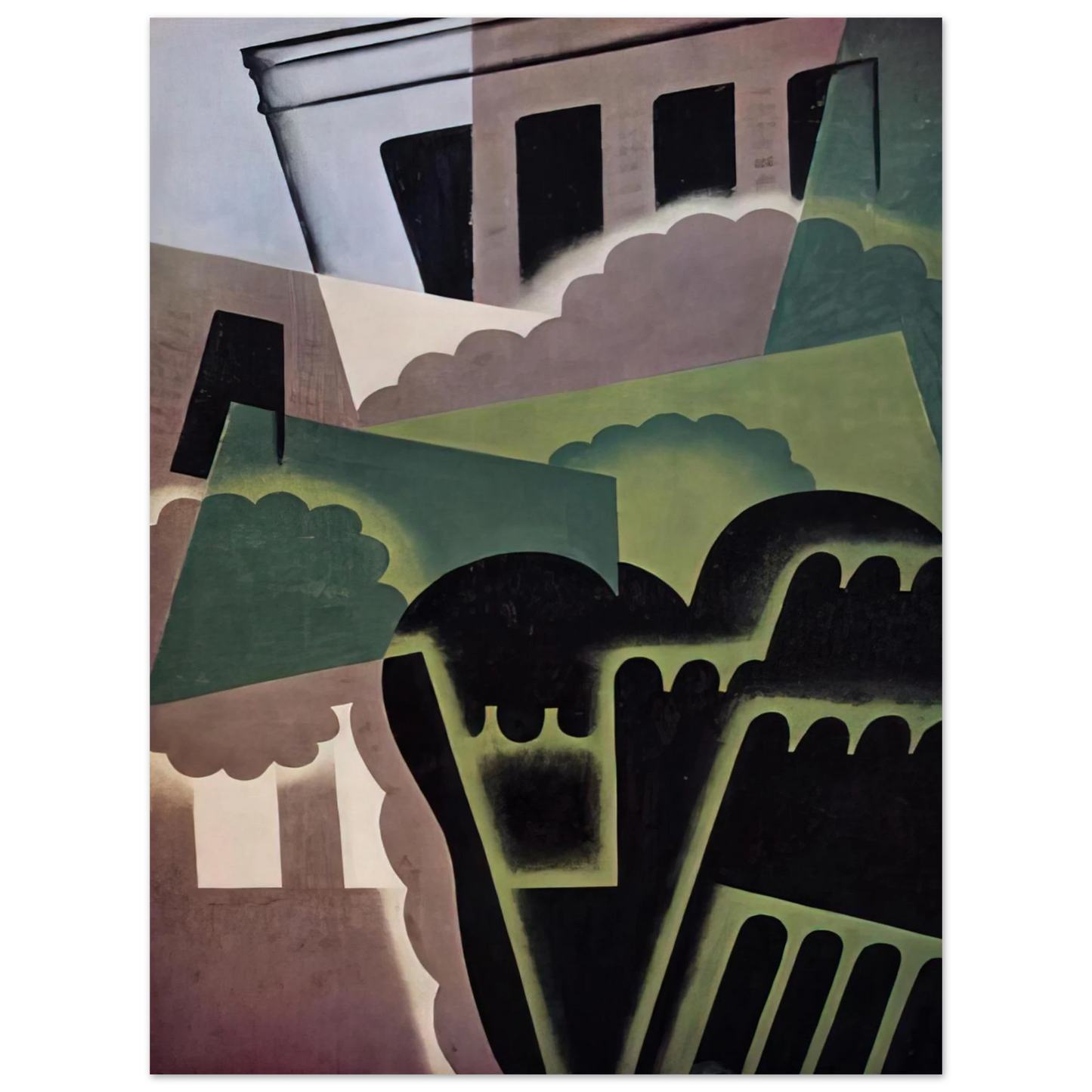 Juan Gris - LANDSCAPE Fine Art Poster - Default Title