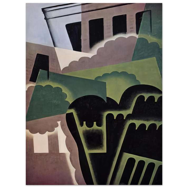 Juan Gris - LANDSCAPE 75x100 cm / 30x40inches Fine Art Poster
