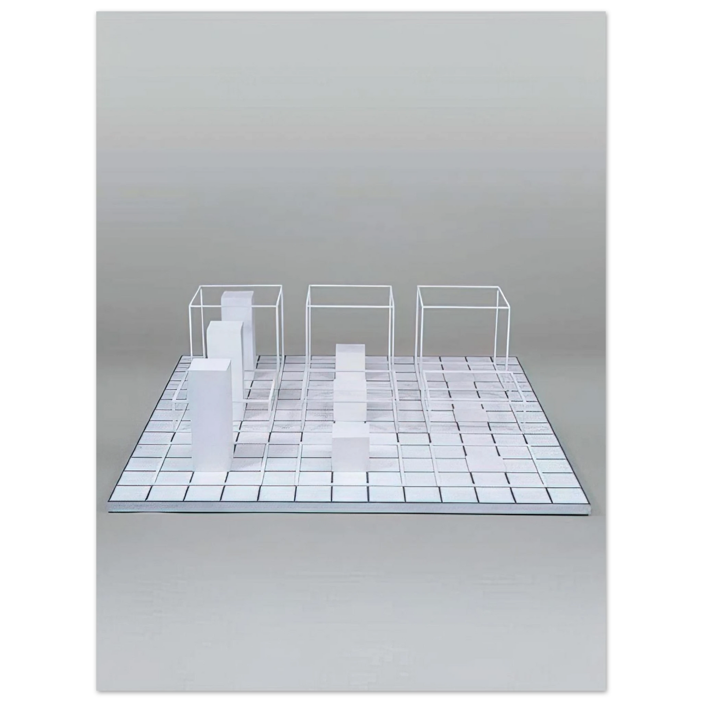 Sol LeWitt - Serial Project Set B Fine Art Poster - Default Title