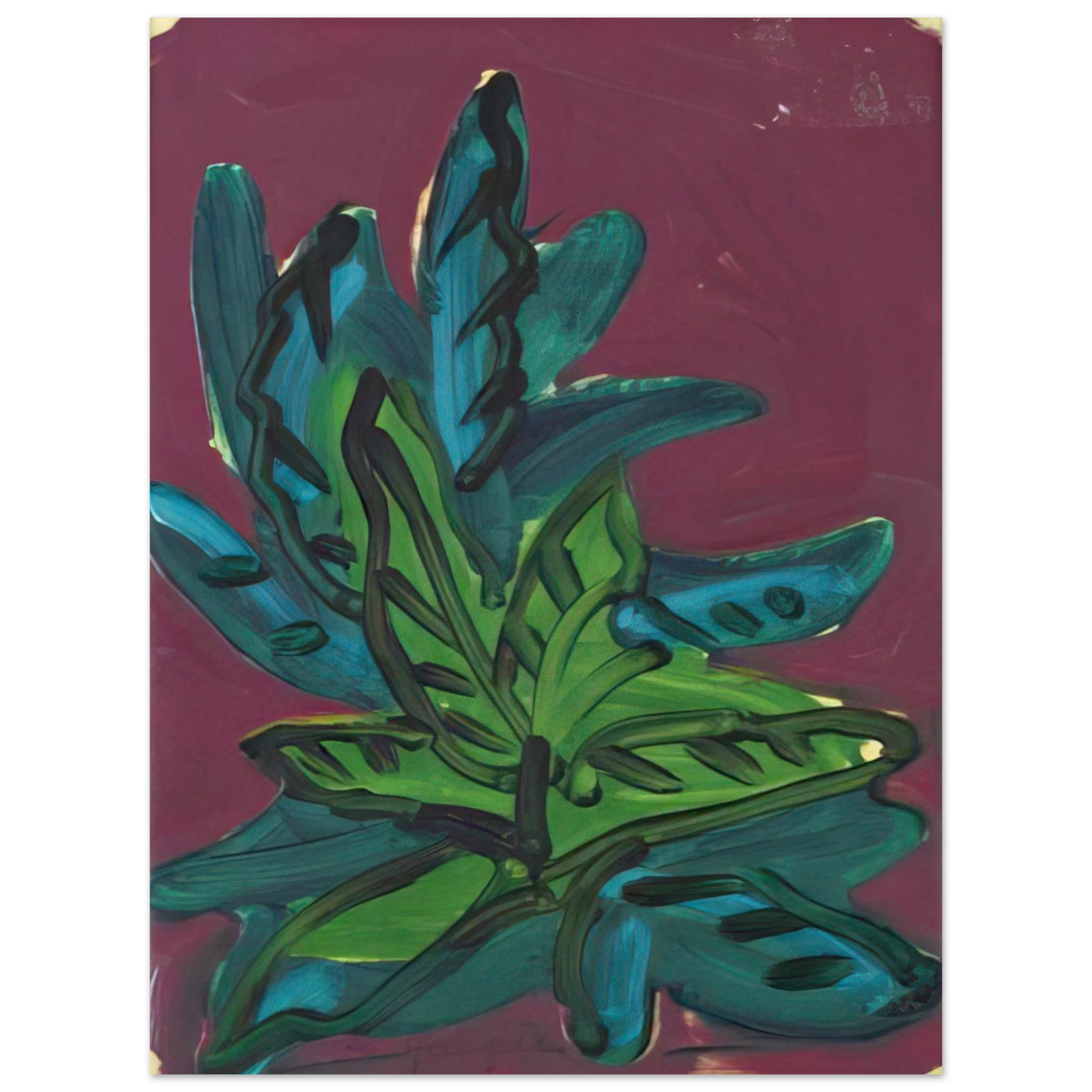 Charles Lapicque - Untitled - Fauvism, Tachisme Fine Art Poster - Default Title