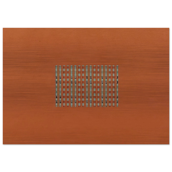 Idea - 1964 - Dieter Roth Brushed Aluminum Print - 70x100 cm / 28x40 inches | Dieter Roth Aluminum Print | Dieter Roth Prints