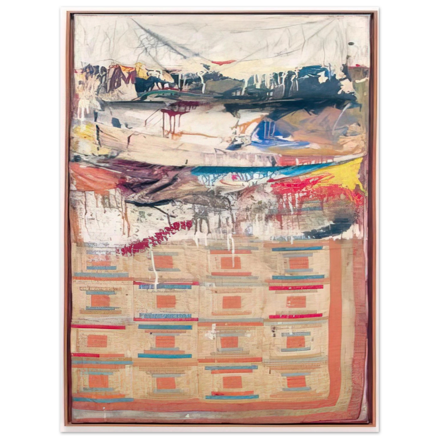 Robert Rauschenberg - BED Fine Art Poster - Default Title