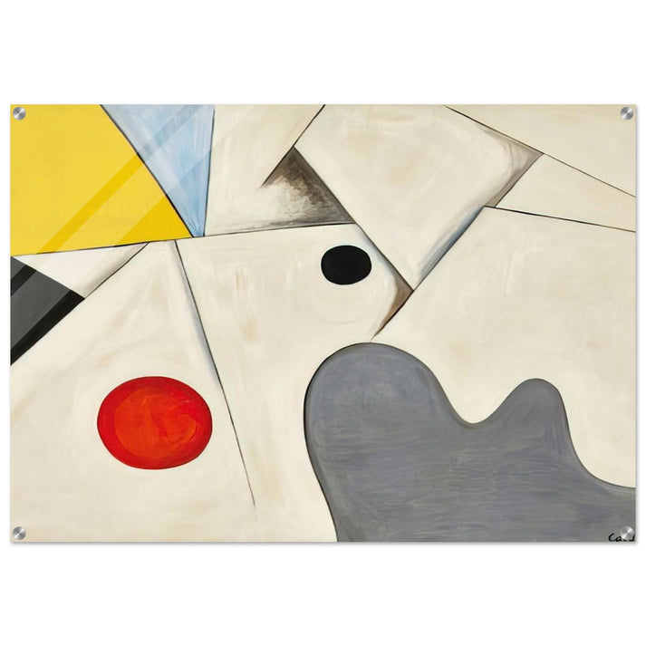 WHITE FIELDS 1955 - Alexander Calder Acrylic Print - 70x100 cm / 28x40″ inches | Alexander Calder Wall Art | Alexander Calder Prints