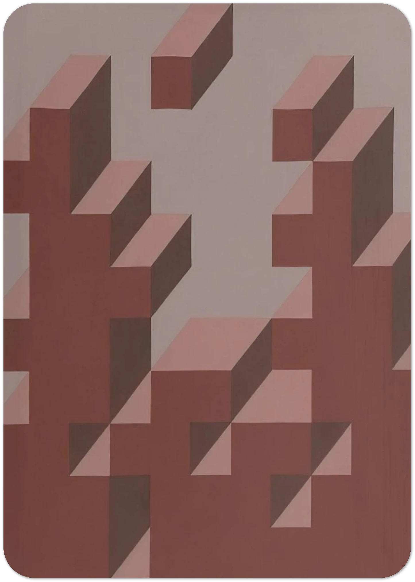 False prospettive - 1973 By Dadamaino Pack of 10 Post Cards | Dadamaino Post Cards | A6 (10.5 x 14.8 cm) - 4.1 x 5.8 inches