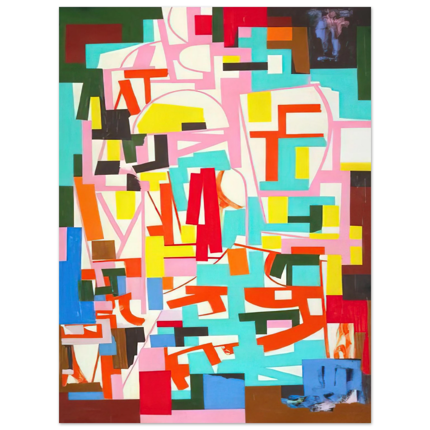 Ad Reinhardt - Untitled - 1940 Fine Art Poster - Default Title