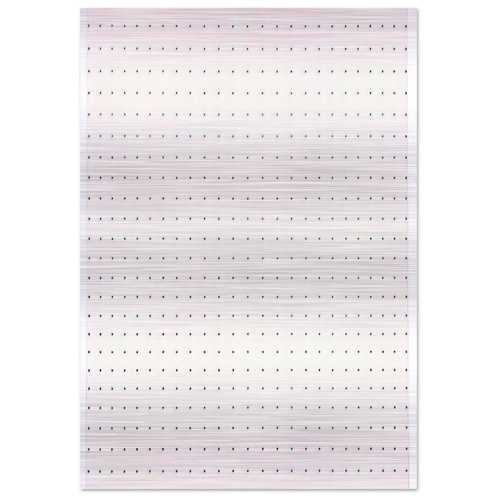 STATIC 2 1966 - Bridget Riley Brushed Aluminum Print - 70x100 cm / 28x40 inches | Bridget Riley Aluminum Print | Bridget Riley Prints