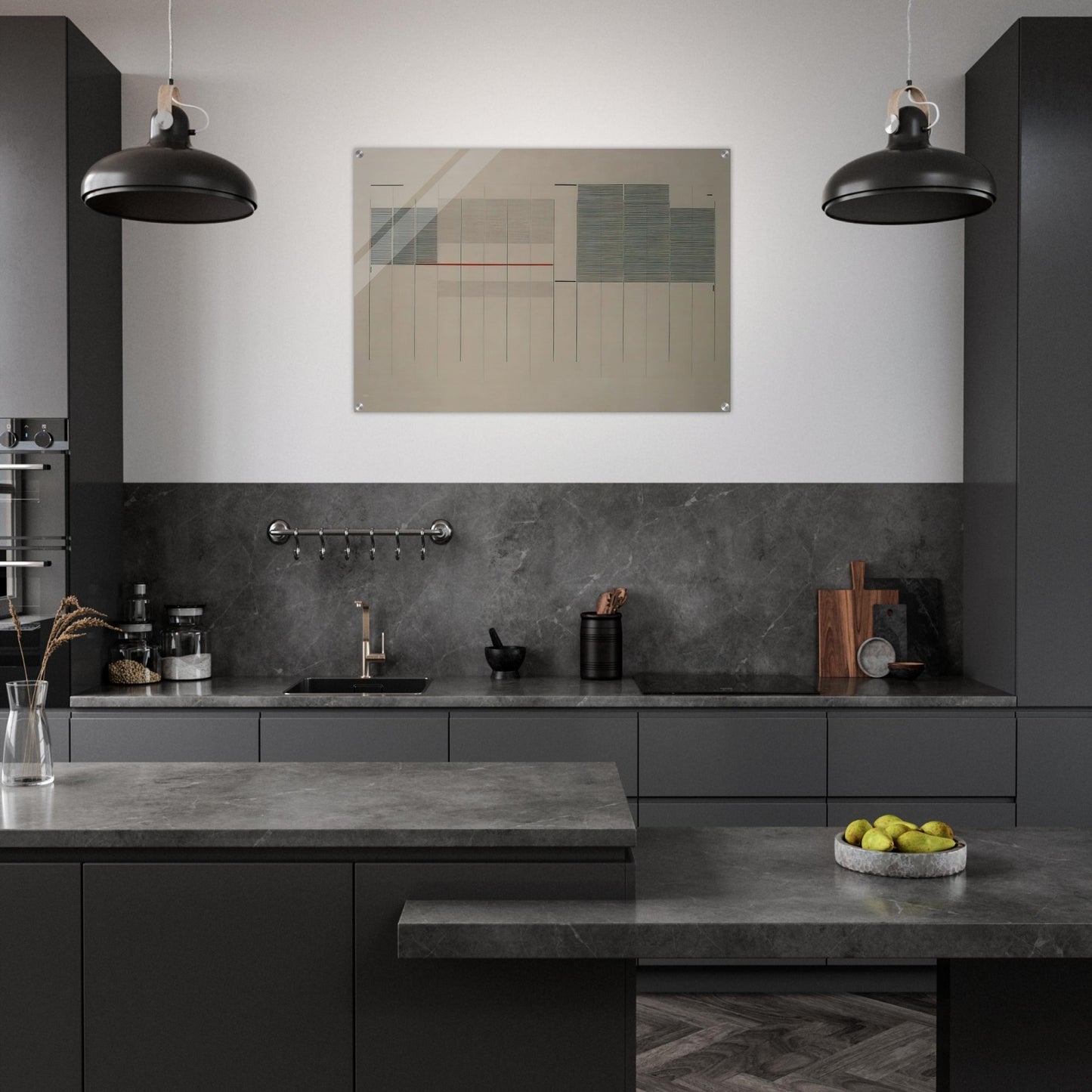 Acrilico no. 13 - 1976 - Bice Lazzari Acrylic Print - 70x100 cm / 28x40″ inches