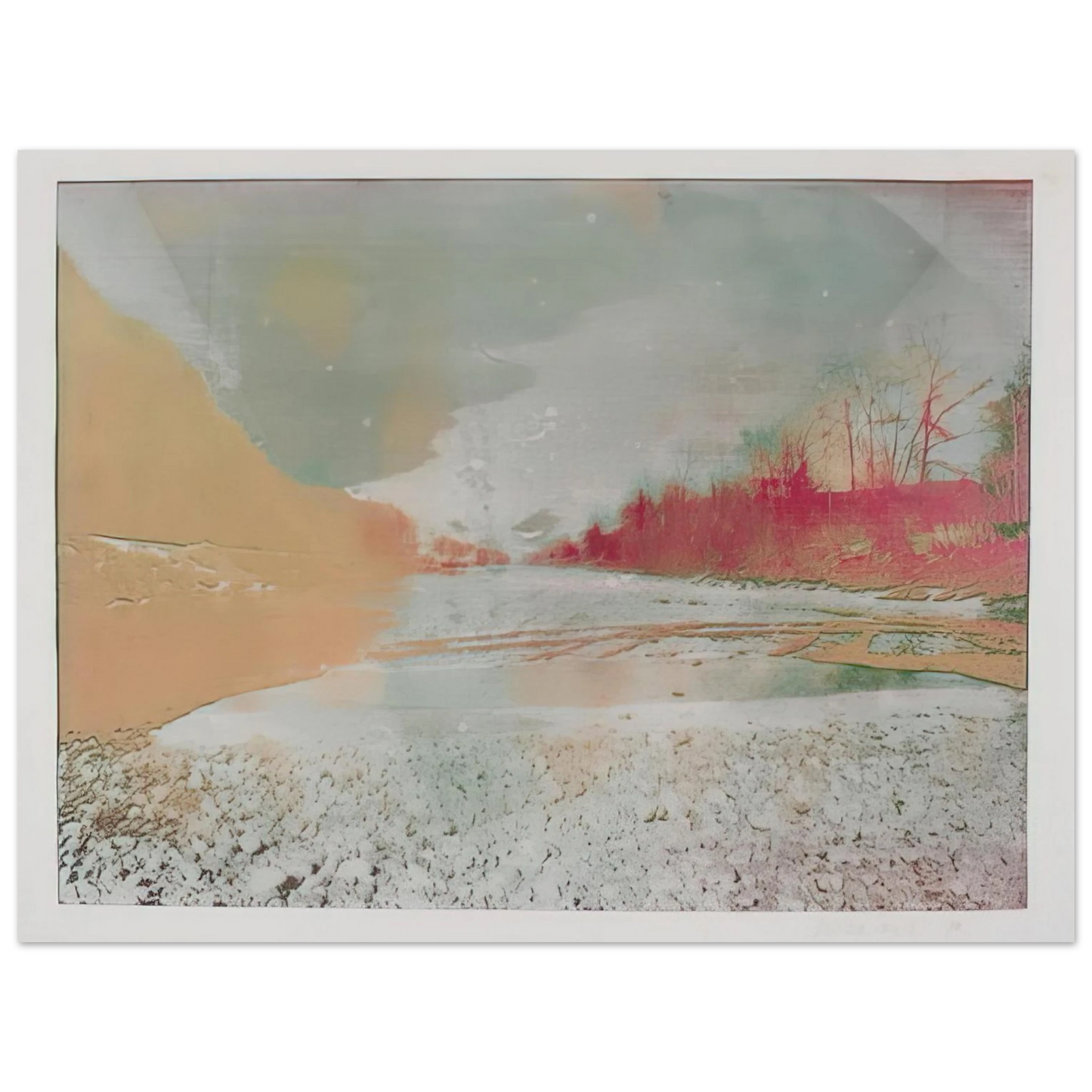 Dieter Roth - View of the Emme - 1971 Fine Art Poster - Default Title