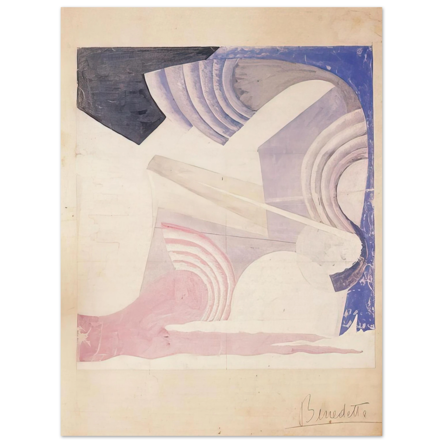 Benedetta Cappa - Aeropittura - 1925 Italy Fine Art Poster - Default Title