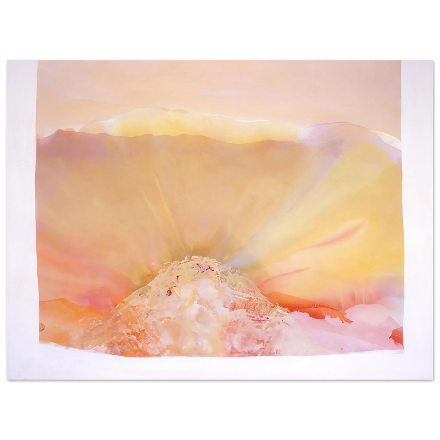 Ronnie Landfield - Eye Of The Pyramid Version I - 1988 Fine Art Poster - Default Title