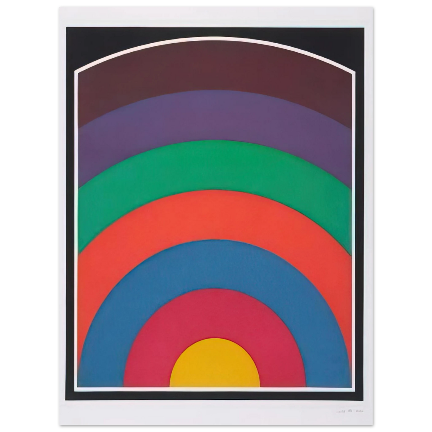 Sol LeWitt - Arc Bands Fine Art Poster - Default Title
