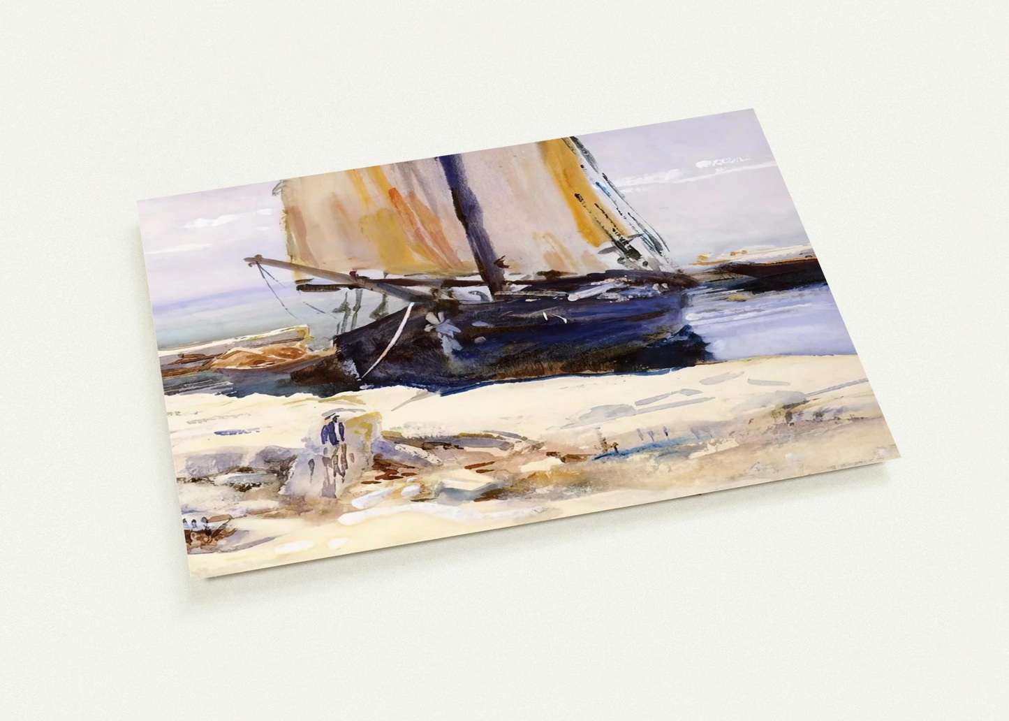 Above Lake Garda at San Vigilio By John Singer Sargent Pack of 10 Post Cards | John Singer Sargent Post Cards | A6 (10.5 x 14.8 cm) - 4.1 x 5.8 inches