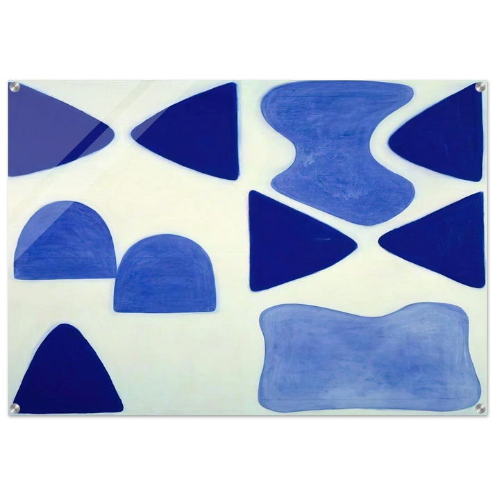 Berlin Blues 4 - 1965 - William Scott Acrylic Print - 70x100 cm / 28x40″ inches