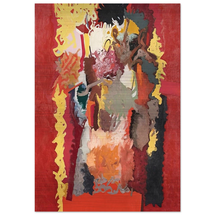 The Witch Doctor - 1963 - John Ferren Brushed Aluminum Print - 70x100 cm / 28x40 inches | John Ferren Aluminum Print | John Ferren Prints