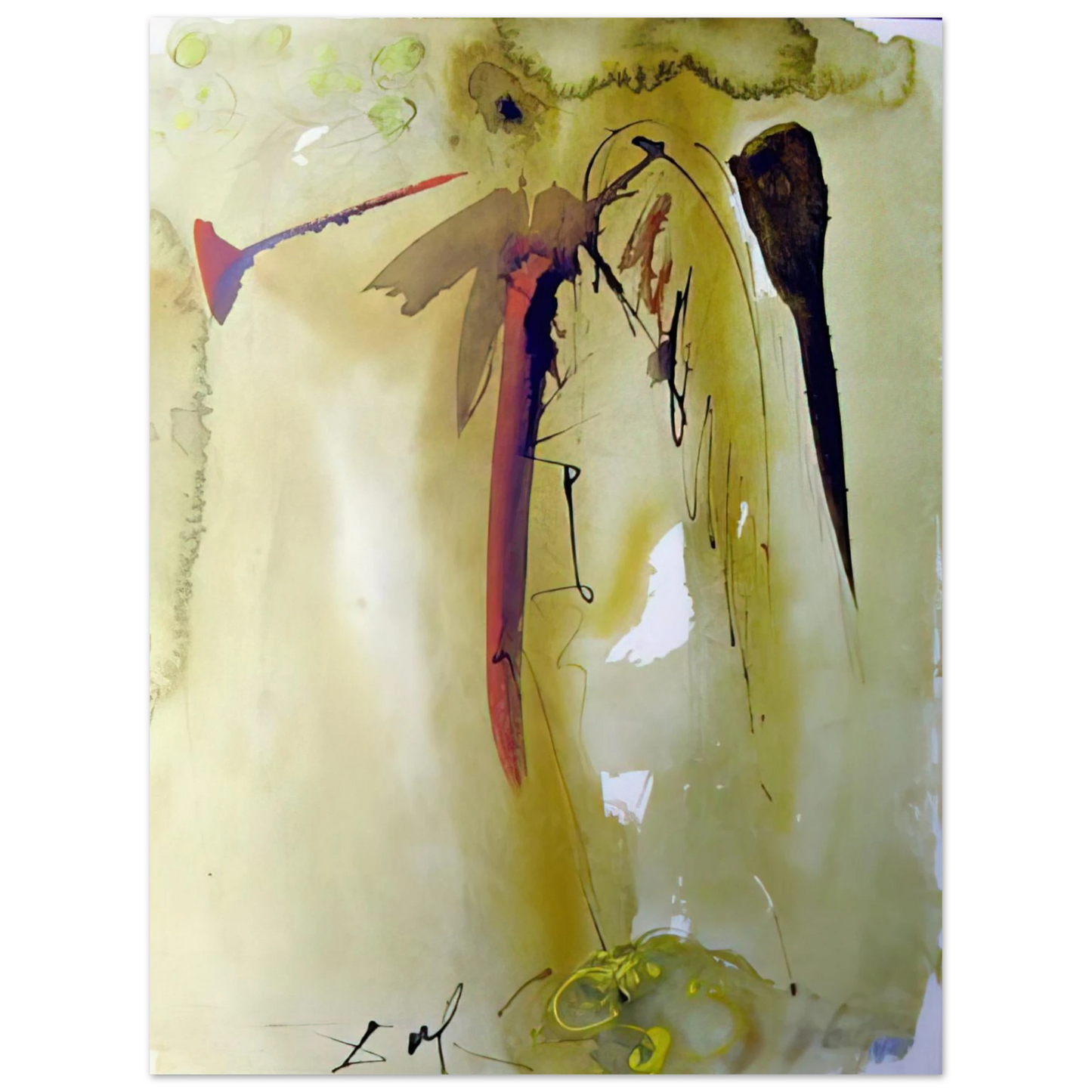 Salvador Dali - VOX CLAMANTIS 1967 Fine Art Poster - Default Title