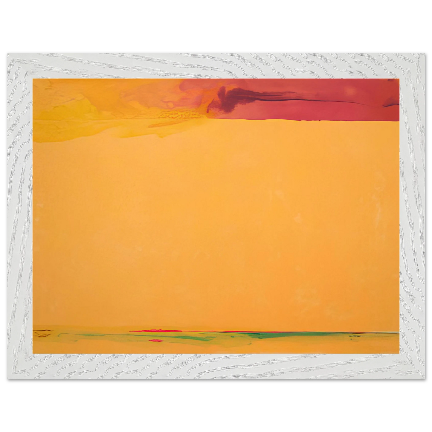 Helen Frankenthaler - Southern Exposure - 2005 Wall art - 60x80 cm / 24x32 inches - Premium Wooden Framed Poster With Fine Art Paper - Wood frame