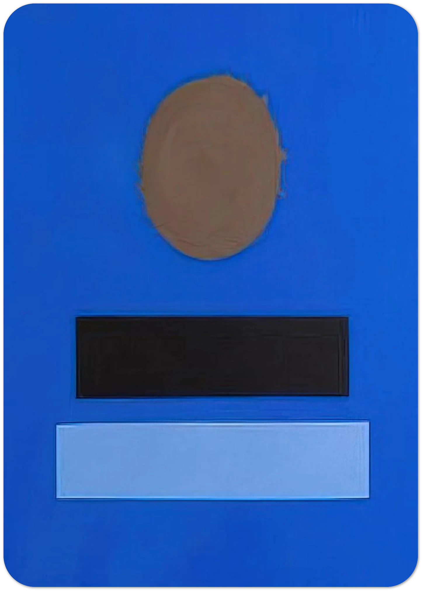 Blue Ground - 1973 By Adolph Gottlieb Pack of 10 Post Cards | Adolph Gottlieb Post Cards | A6 (10.5 x 14.8 cm) - 4.1 x 5.8 inches