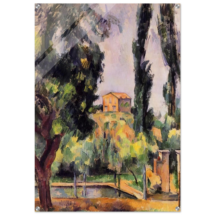 Jas de Bouffan - Paul Cézanne Acrylic Print - 70x100 cm / 28x40″ inches