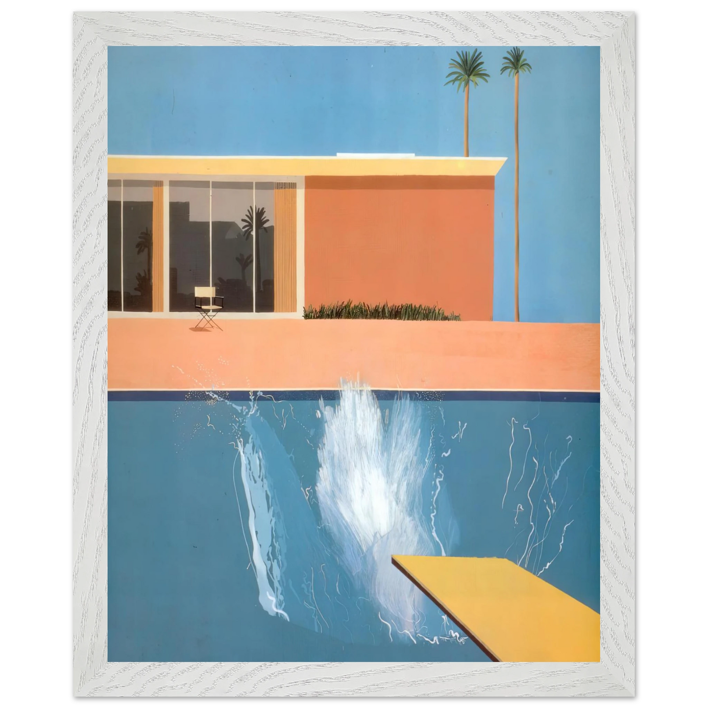 David Hockney - David Hockney Wall art - 45x60 cm / 18x24 Inches - Fine Art Poster - -