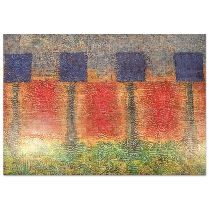 Dusklight - 1980 - Jimmy Ernst Brushed Aluminum Print - 70x100 cm / 28x40 inches | Jimmy Ernst Aluminum Print | Jimmy Ernst Prints