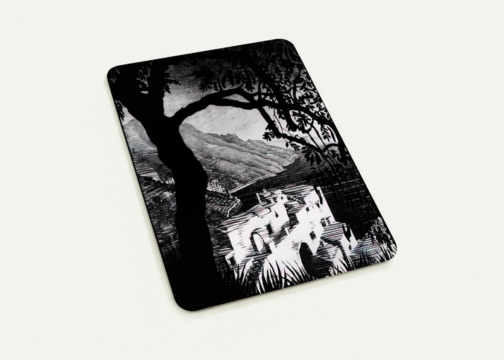 COAST OF AMALFI By MC Escher Pack of 10 Post Cards | MC Escher Post Cards | A6 (10.5 x 14.8 cm) - 4.1 x 5.8 inches