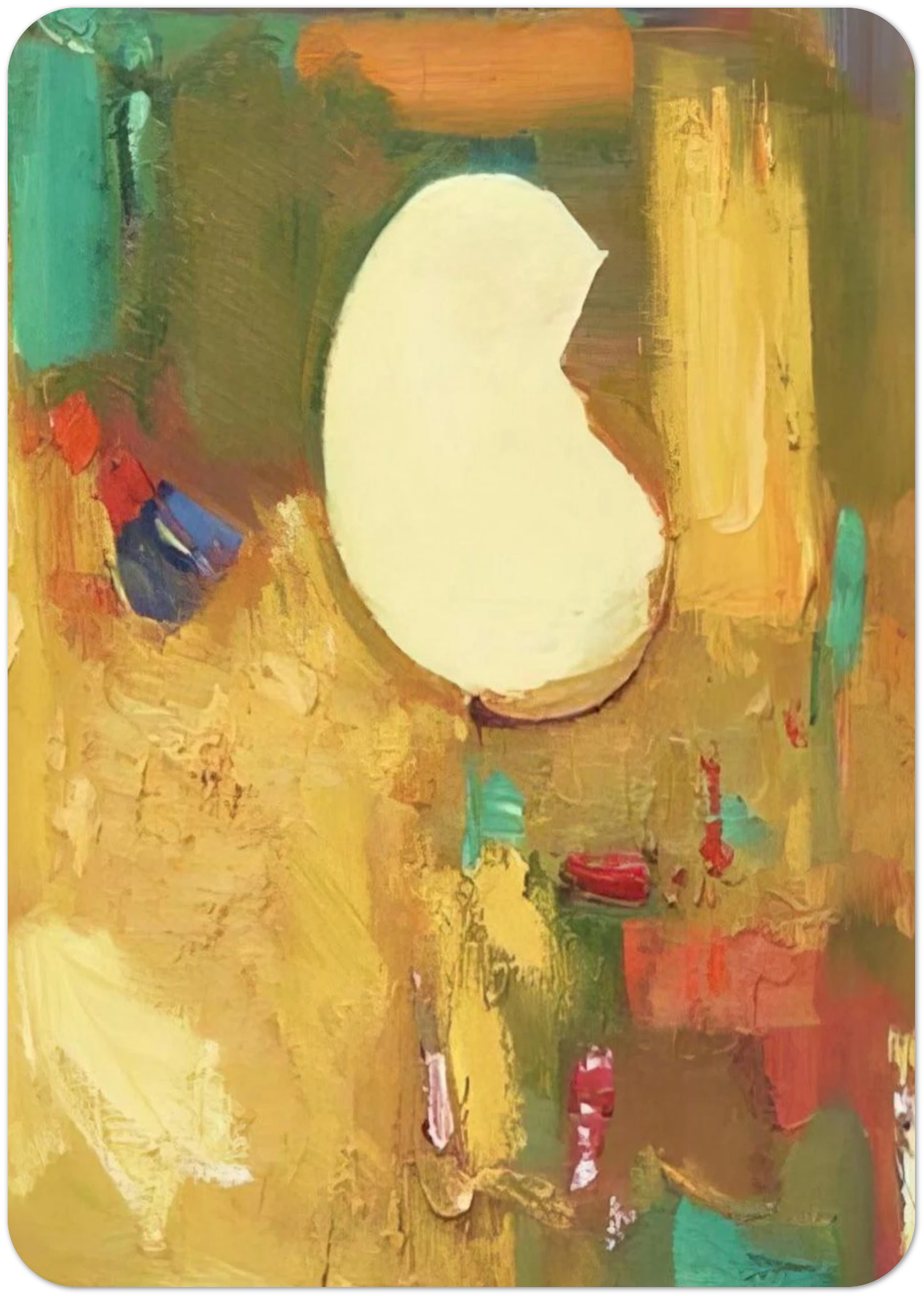 Gloriamundi By Hans Hofmann Pack of 10 Post Cards | Hans Hofmann Post Cards | A6 (10.5 x 14.8 cm) - 4.1 x 5.8 inches