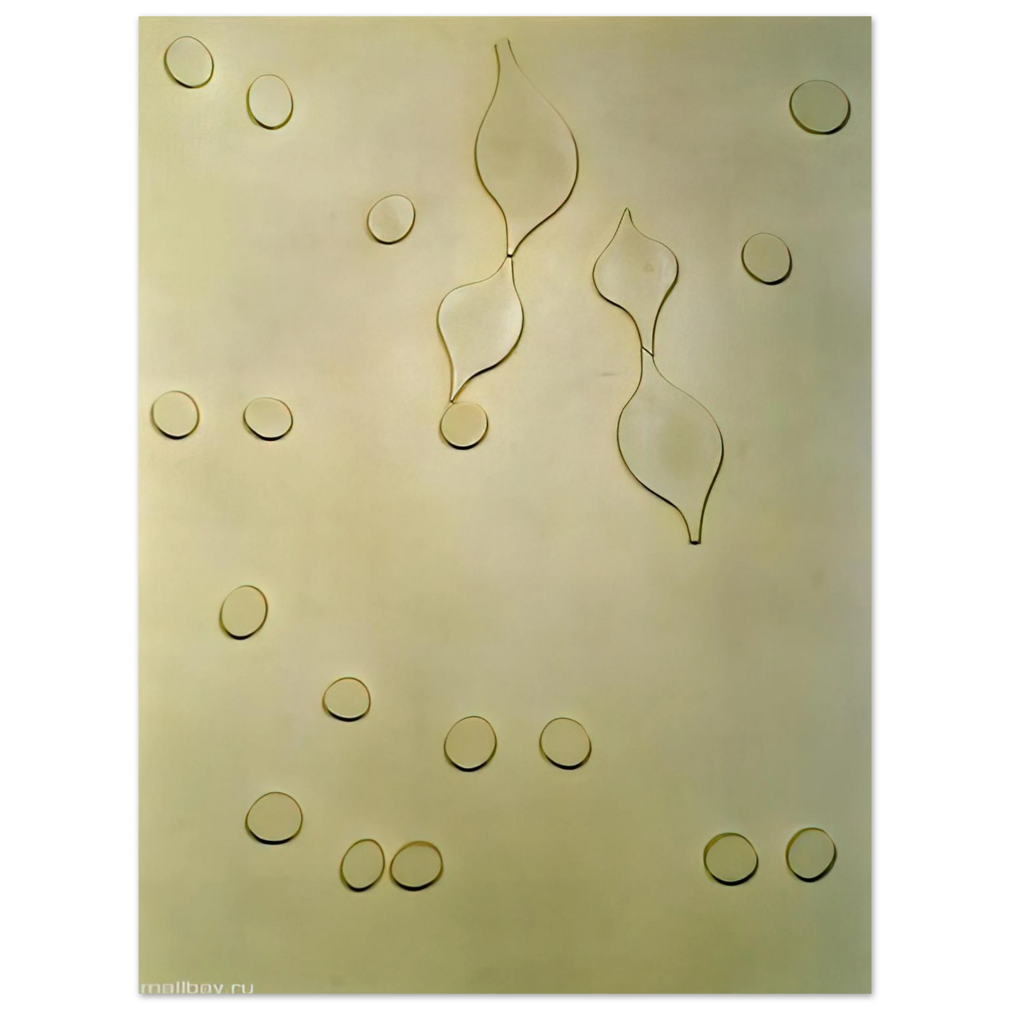 Jean Arp - Leafage and Drops Fine Art Poster - Default Title