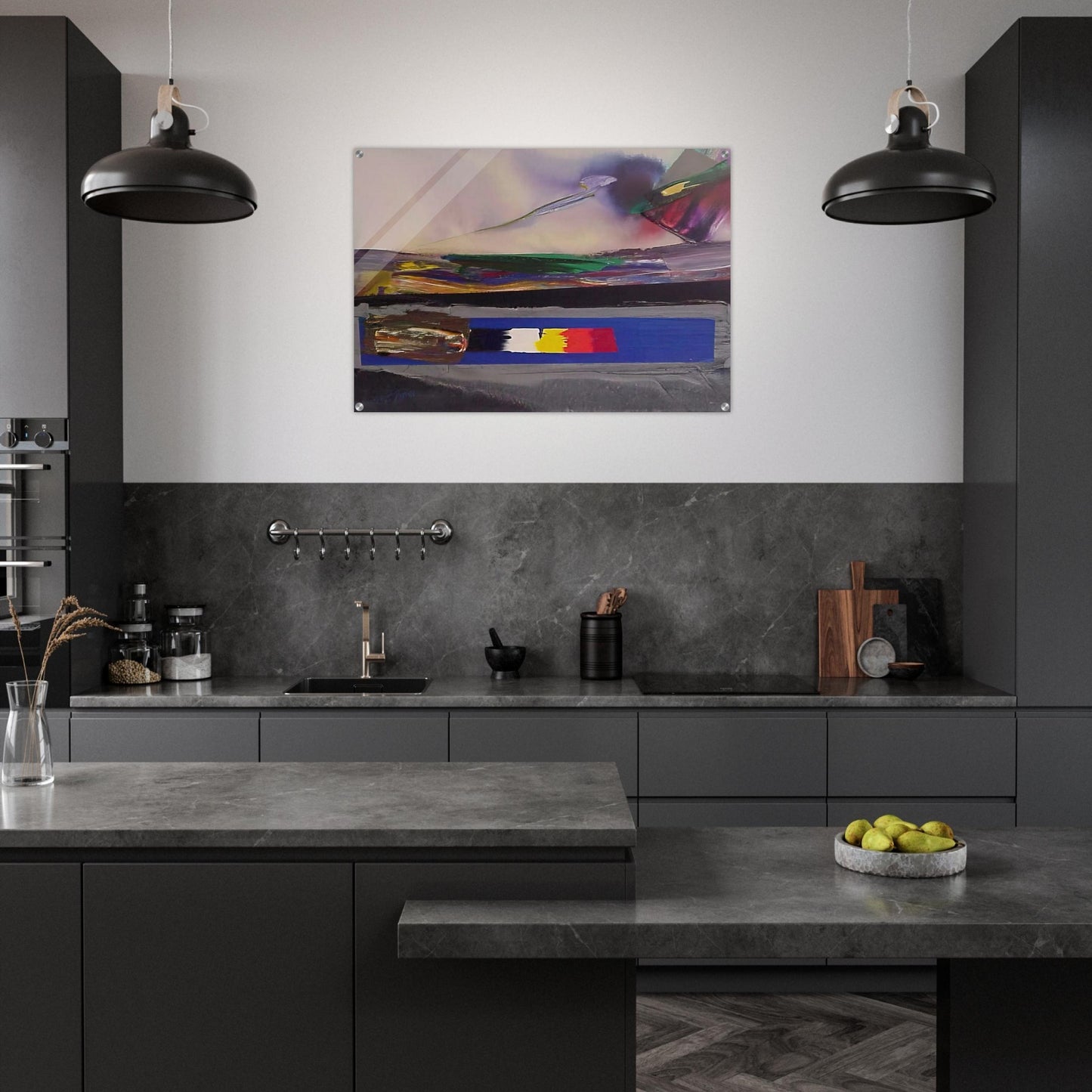 Phenomena Prism Yield - Paul Jenkins Acrylic Print - 70x100 cm / 28x40″ inches | Paul Jenkins Wall Art | Paul Jenkins Prints