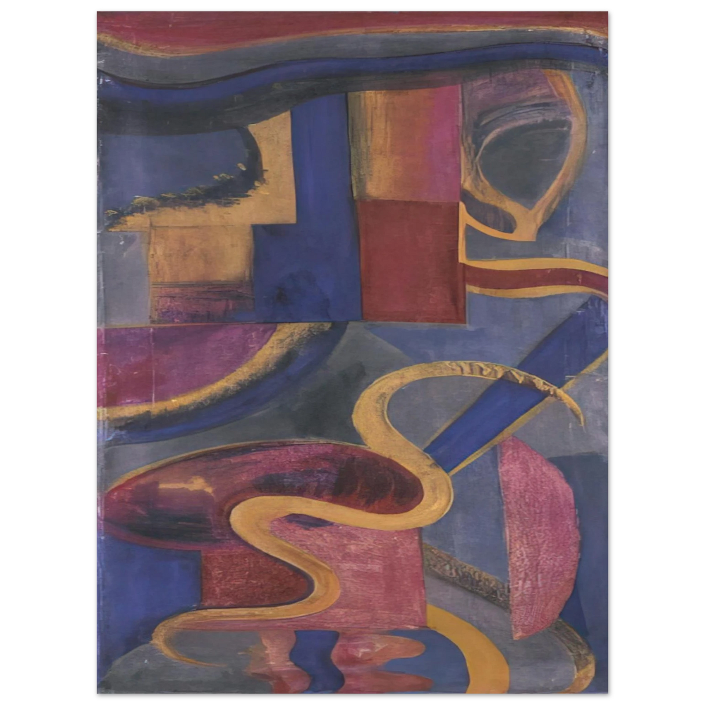 Julius Evola - Composizione Dada - Abstract Art Fine Art Poster - Default Title