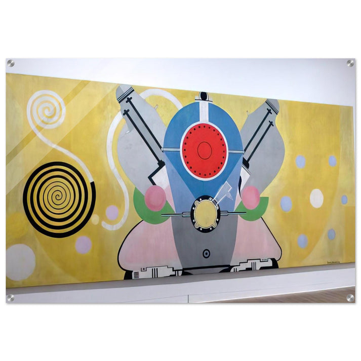 MOTEUR D AVION DECORATION POUR LE PALAIS DE L AIR EXPOSITION INTERNATIONALE DES ARTS ET DES 1937 - Sonia Delaunay Acrylic Print - 70x100 cm / 28x40″ inches | Sonia Delaunay Wall Art | Sonia Delaunay Prints