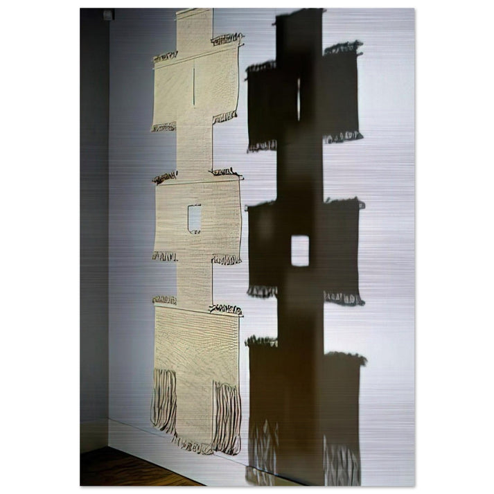 PATH II 1966 - Lenore Tawney Brushed Aluminum Print - 70x100 cm / 28x40 inches | Lenore Tawney Aluminum Print | Lenore Tawney Prints