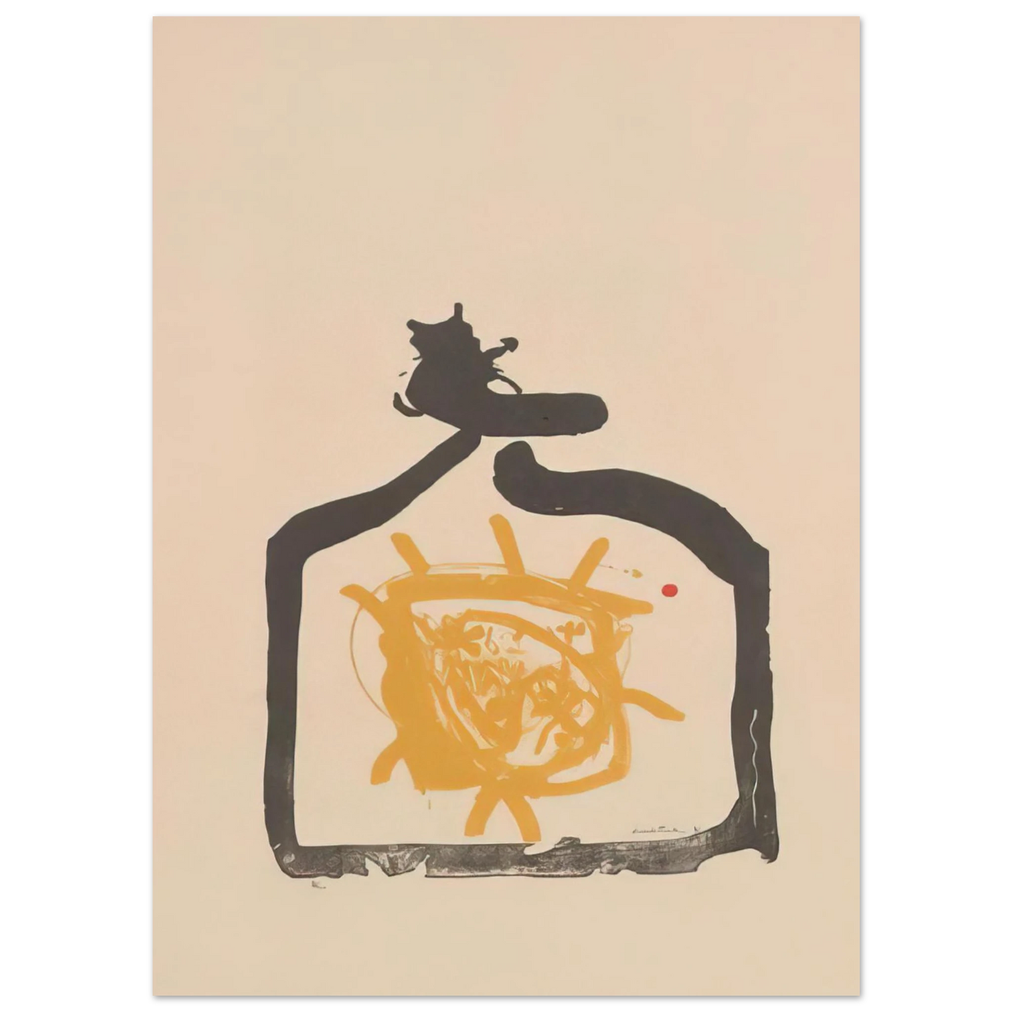 Helen Frankenthaler - May 26th Backwards - 1961 Wall art - 15x20 cm / 6x8 inches - Fine Art Poster - -