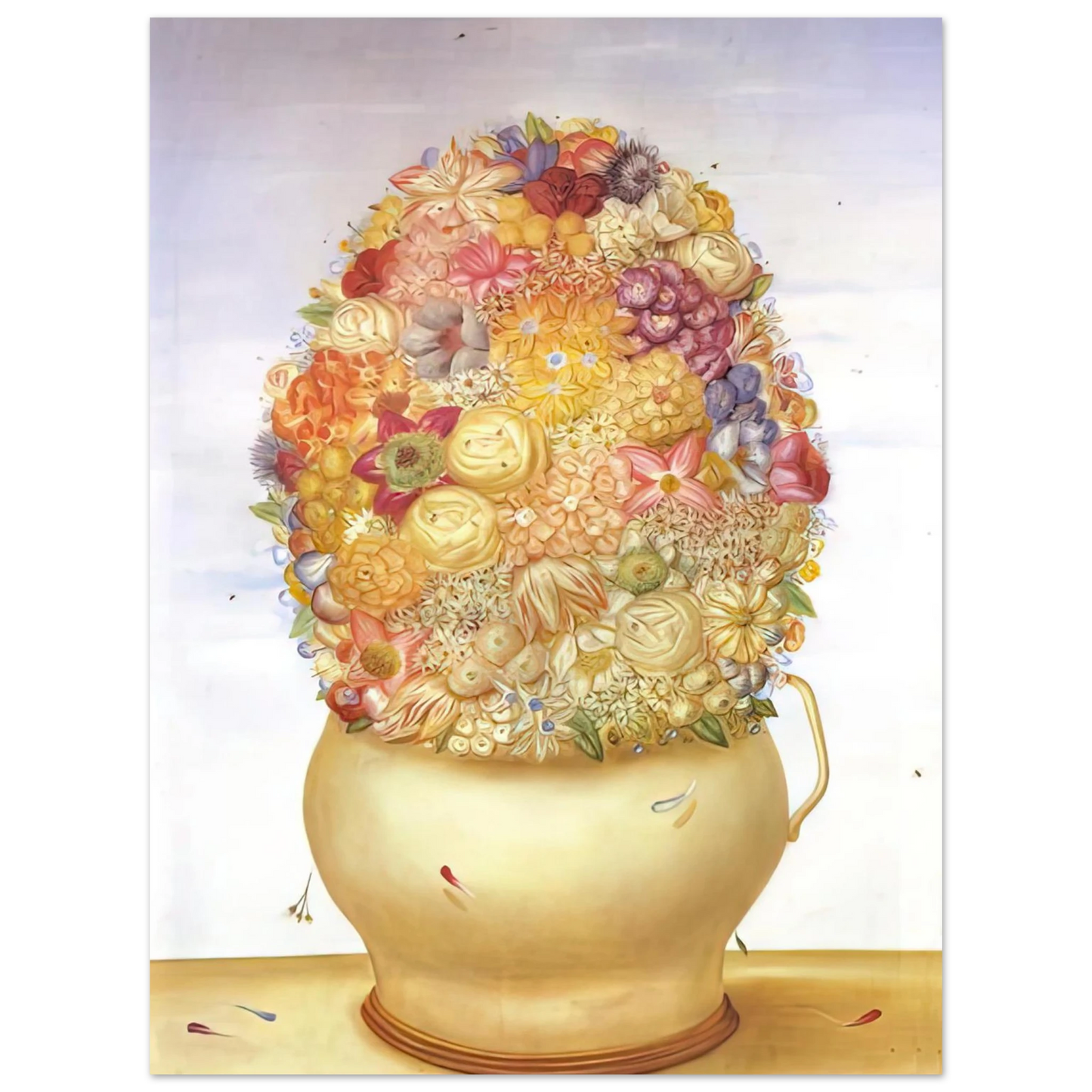 Fernando Botero - FLOWER POT Fine Art Poster - Default Title