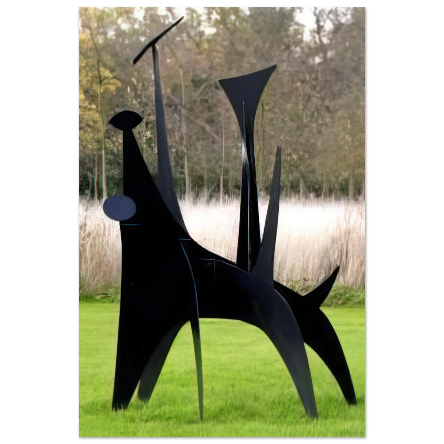 Alexander Calder - THE DOG Fine Art Poster - 40x60 cm / 16x24 inches